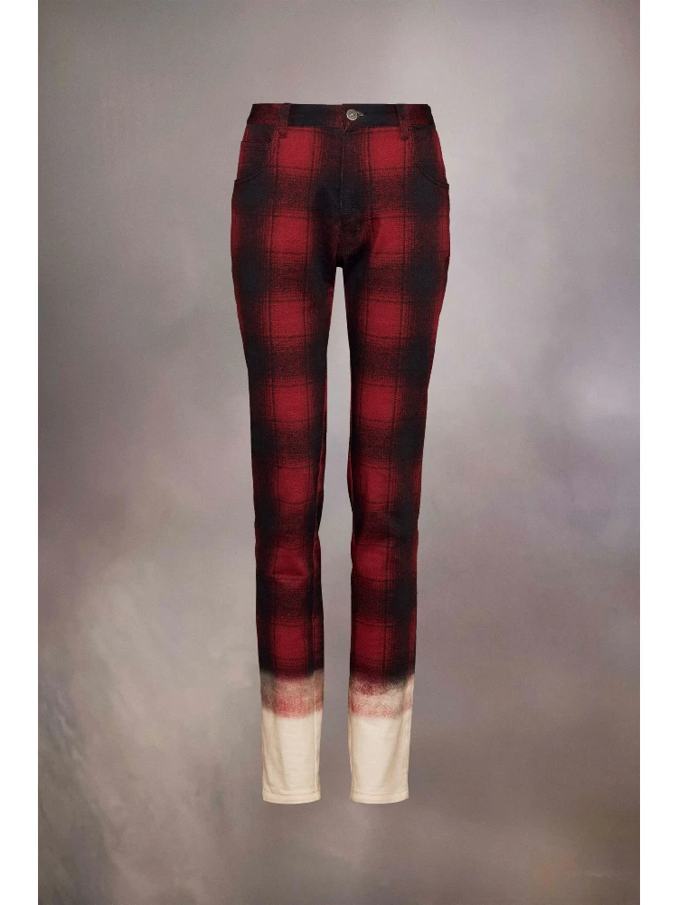 Black And White Fibres Casual Pants