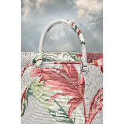 Gray Fibres Crossbody Bag