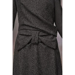Gray Fibres Midi Dress