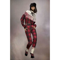 Black And White Fibres Casual Pants