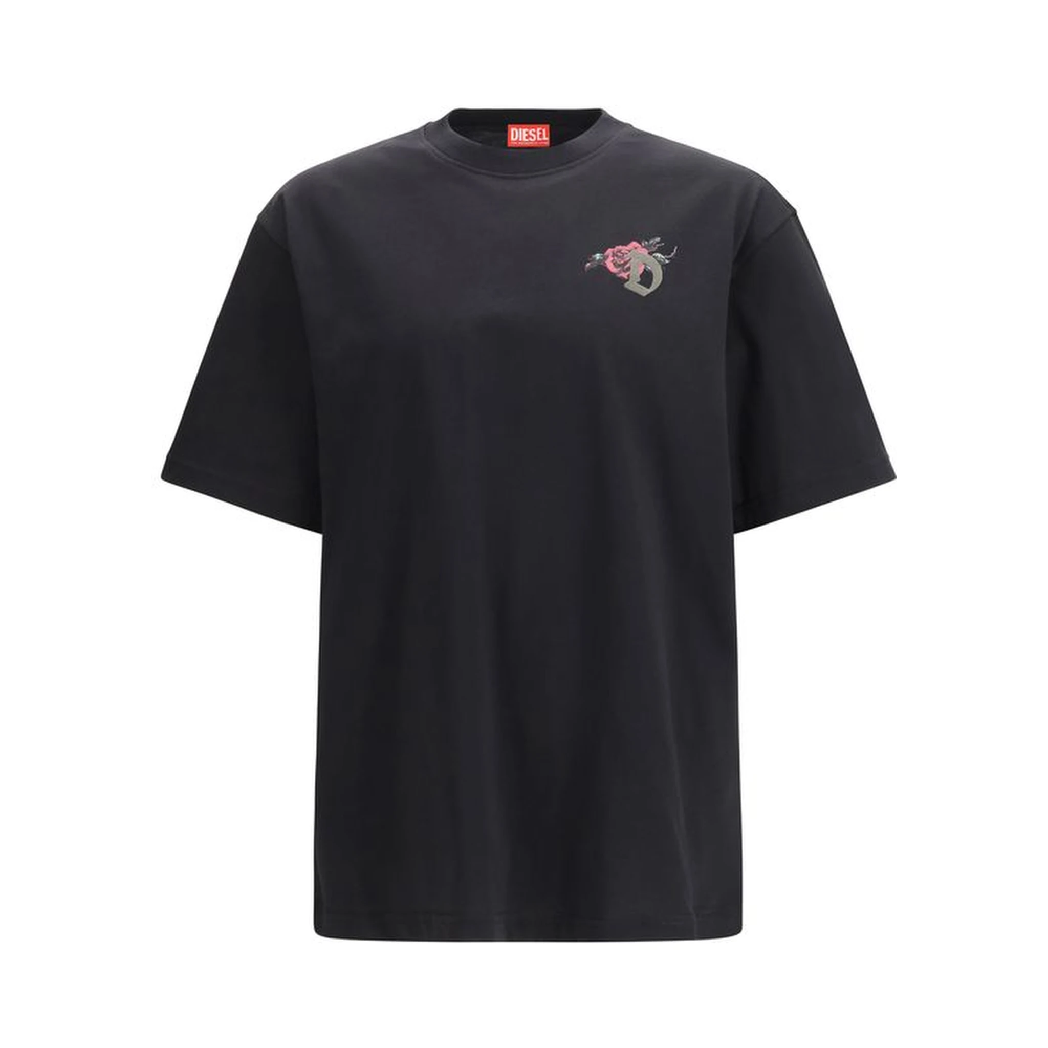 تيشيرت قطني أسود