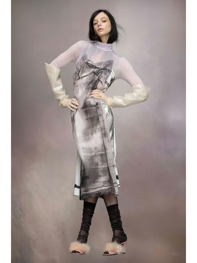 Green Fibres Midi Dress alternative