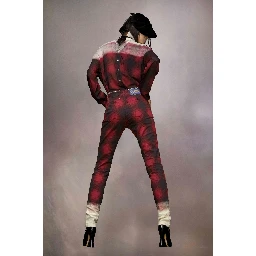 Black And White Fibres Casual Pants