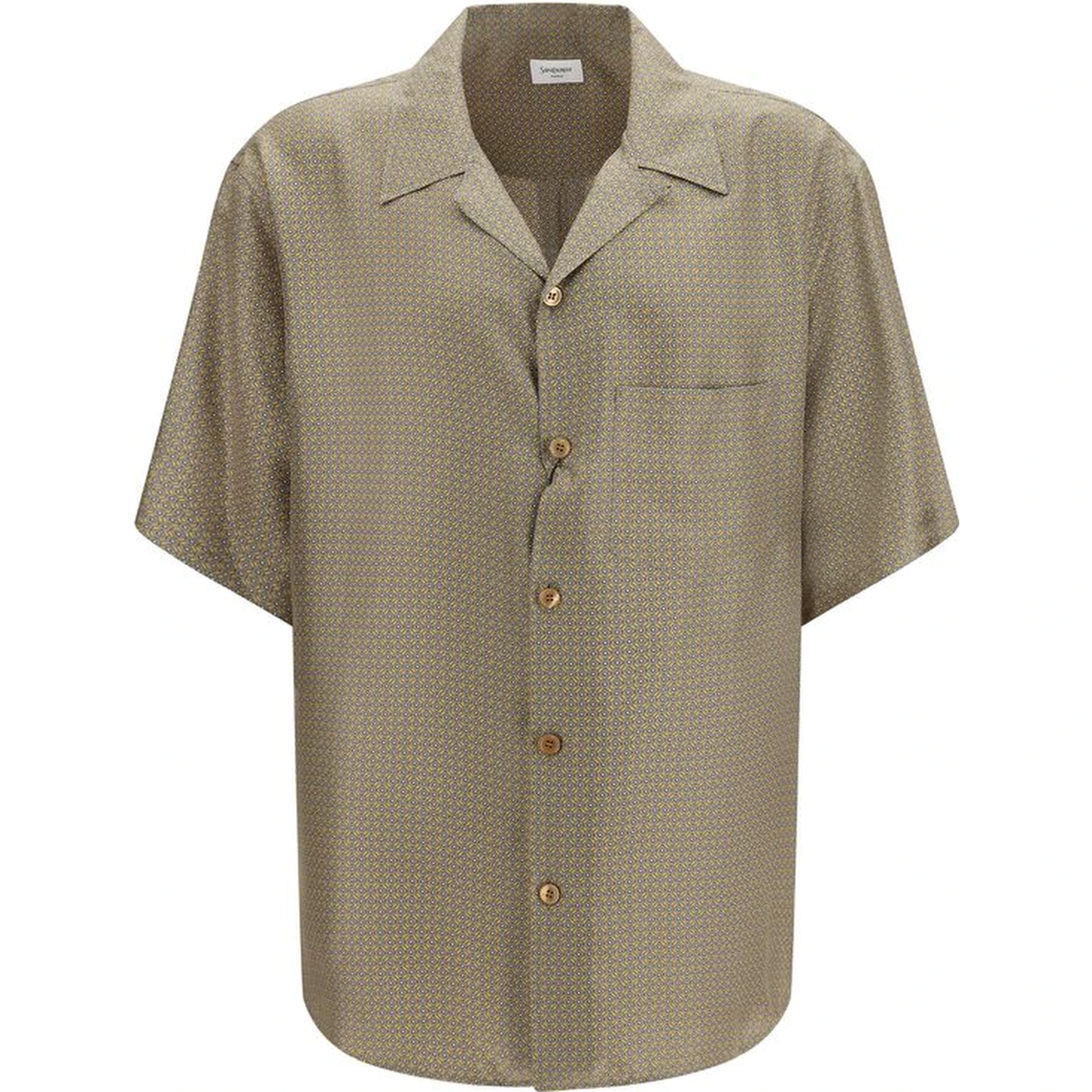 Multicolor Silk Pattern Shirt