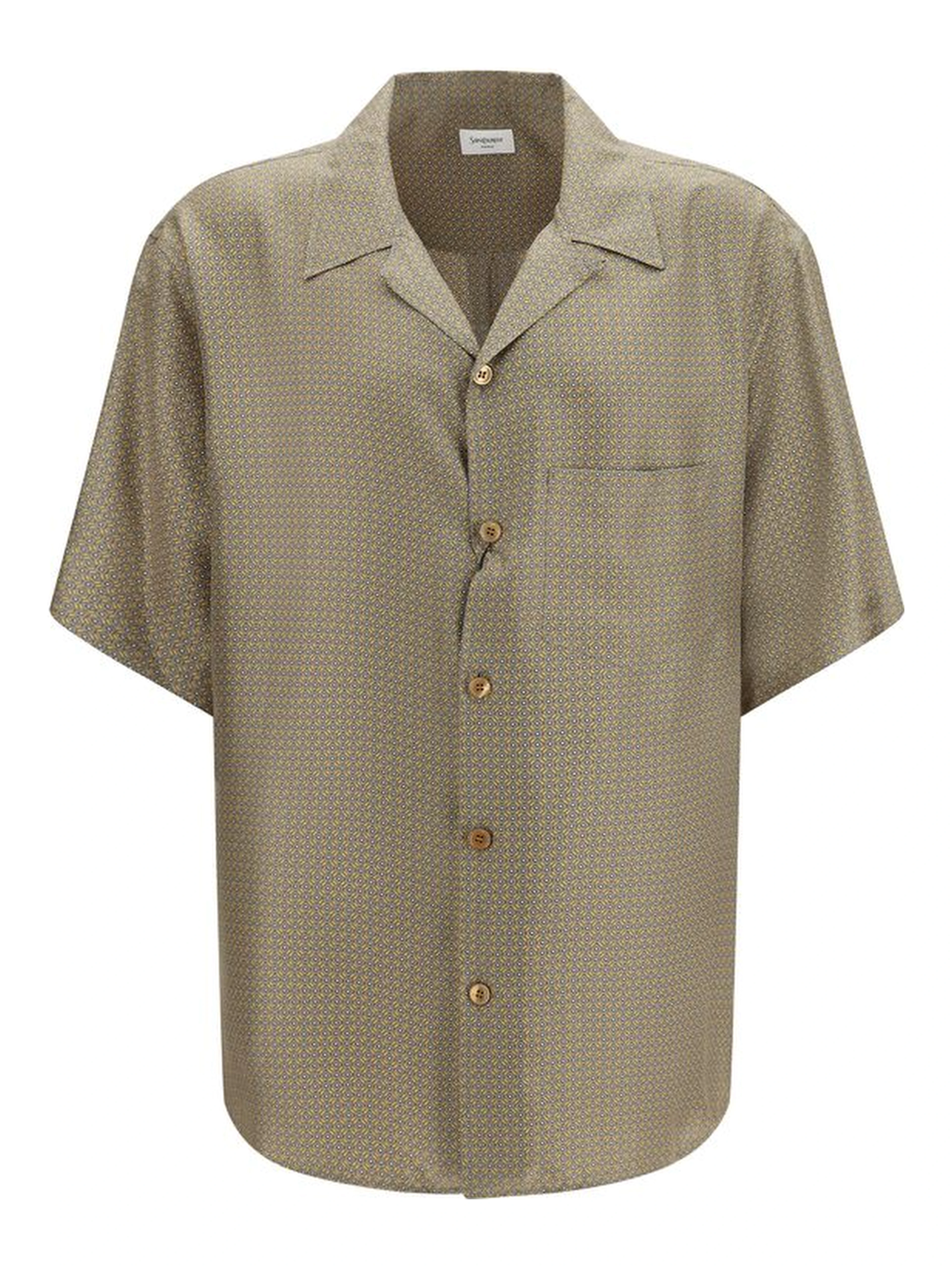 Multicolor Silk Pattern Shirt