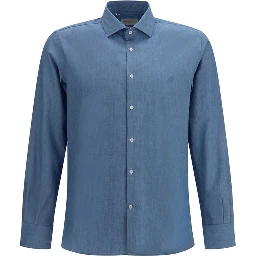 Blue Cotton Shirt