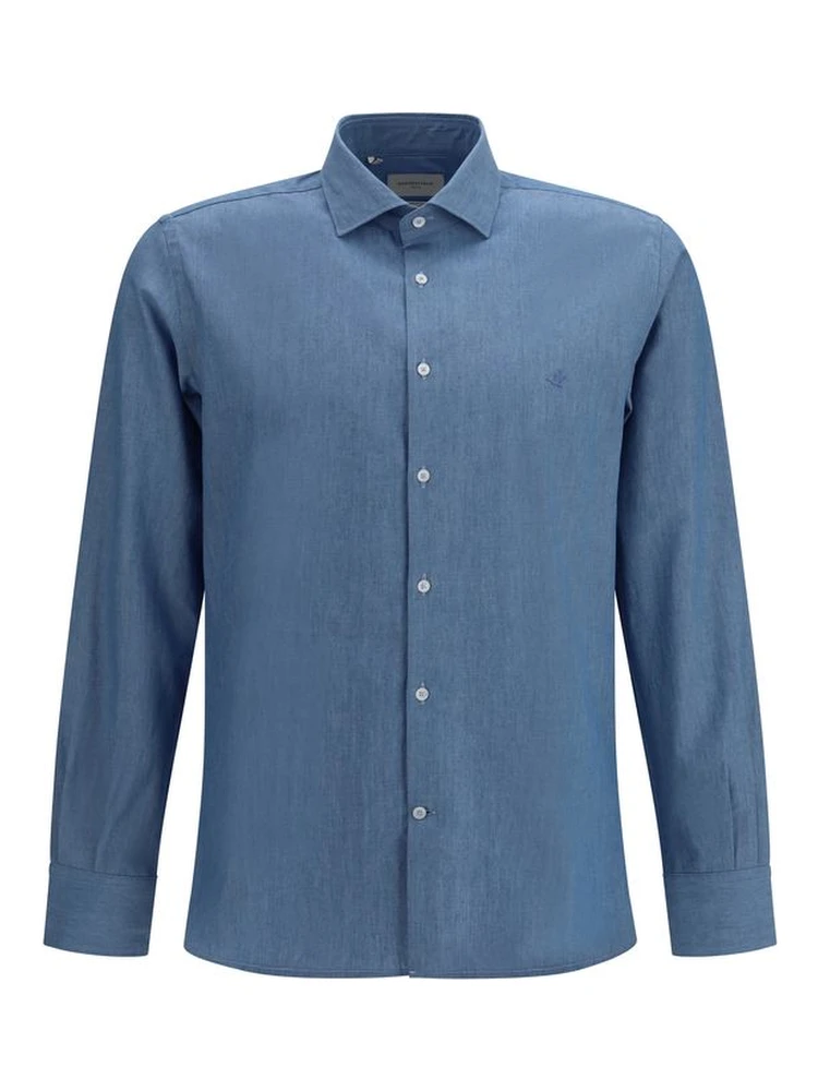 Blue Cotton Shirt