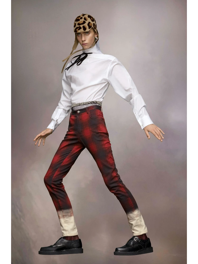 Bicolor Fibres Casual Pants alternative