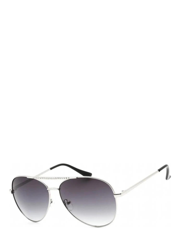 Gray Metal Sunglasses