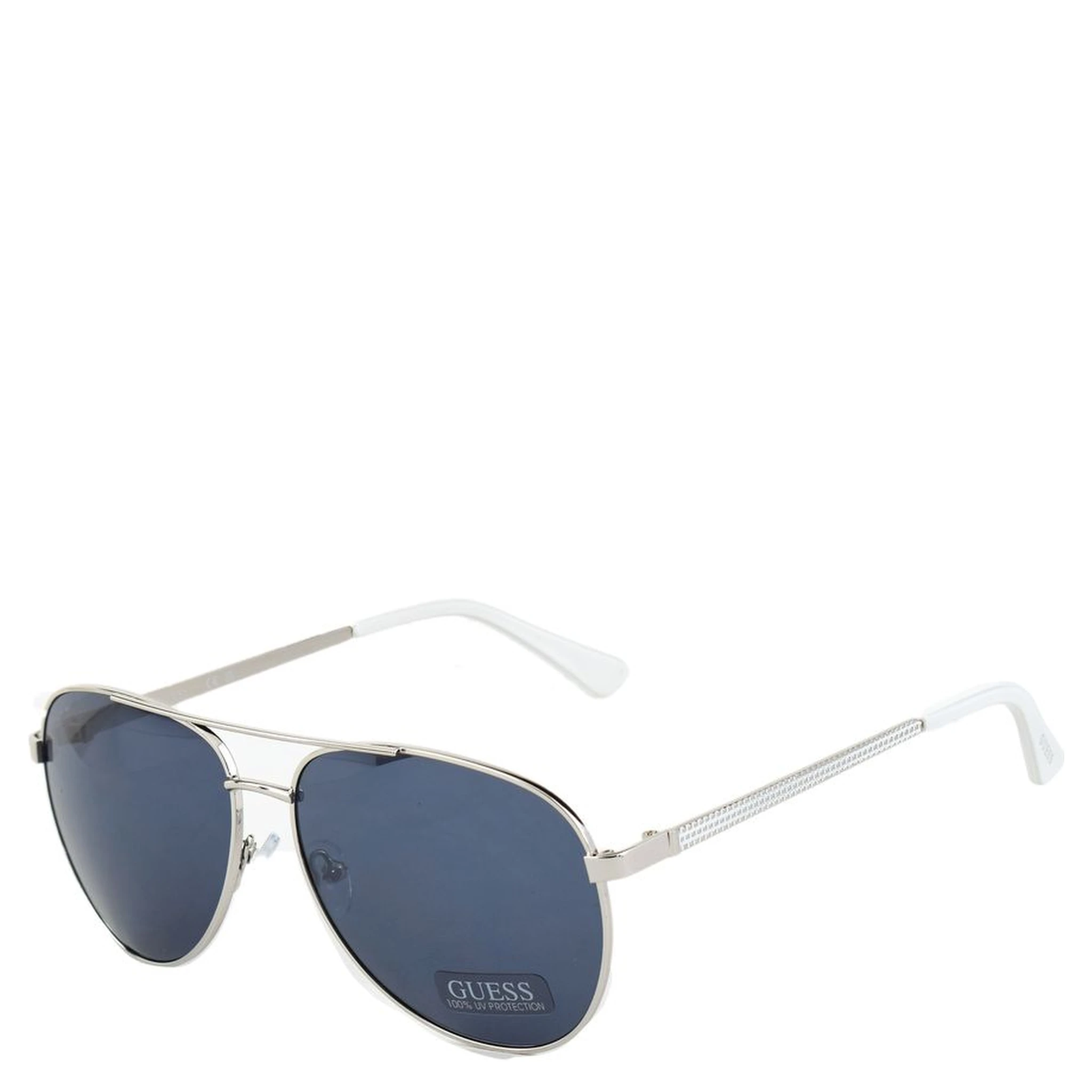 Gray Metal Sunglasses