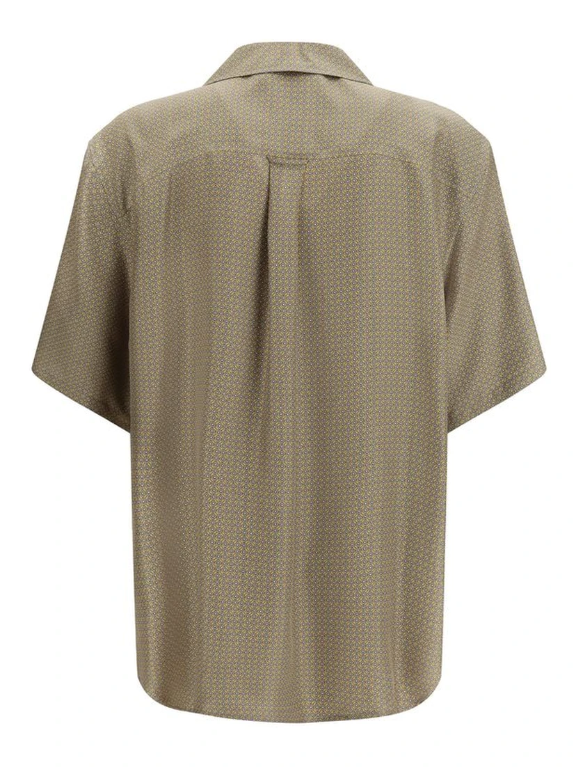 Multicolor Silk Pattern Shirt