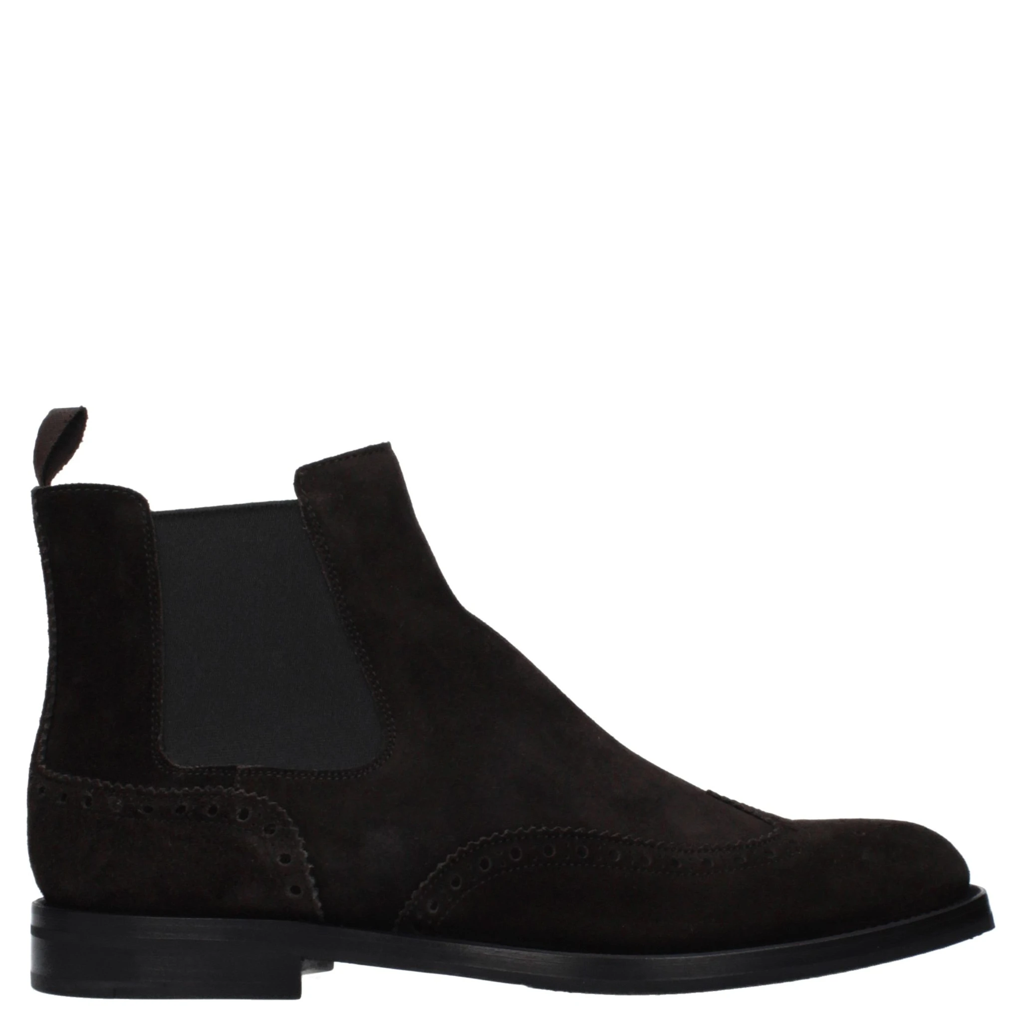 Brown Leather Ankle Boots