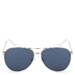 Gray Metal Sunglasses