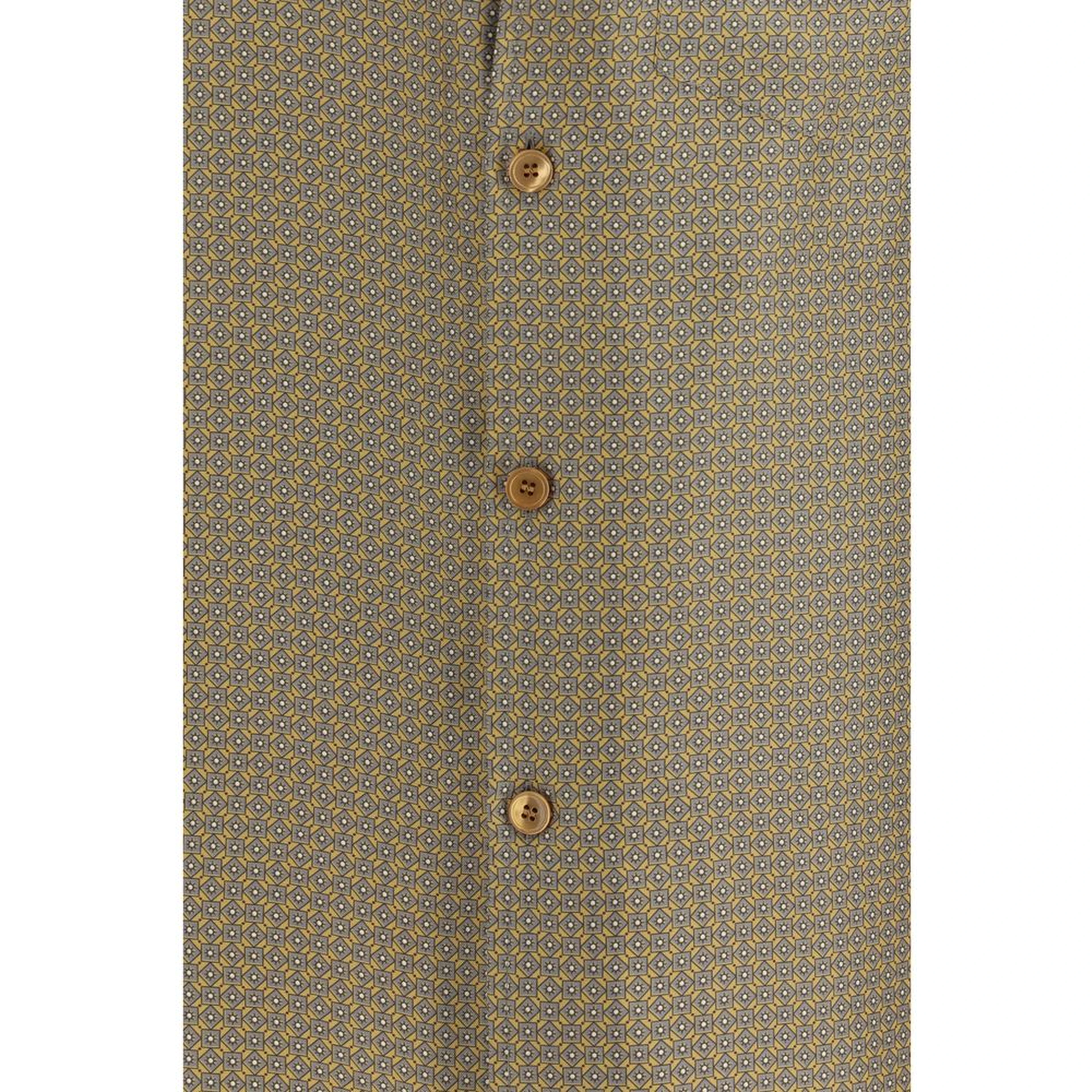 Multicolor Silk Pattern Shirt