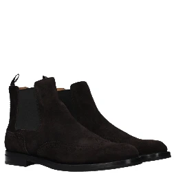 Brown Leather Ankle Boots