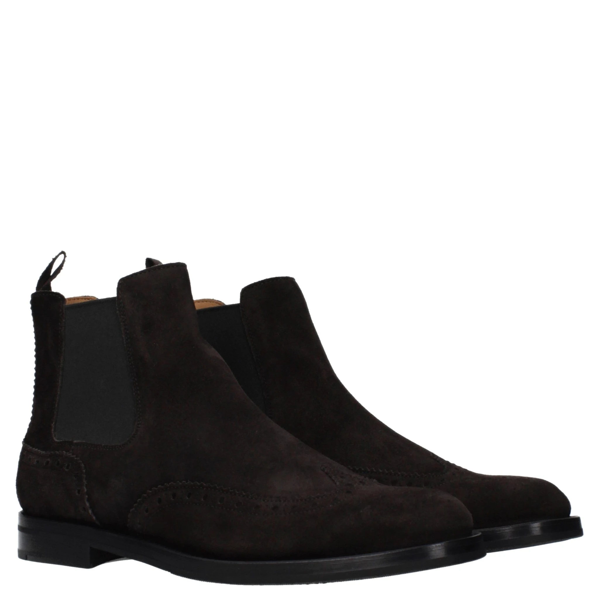 Brown Leather Ankle Boots