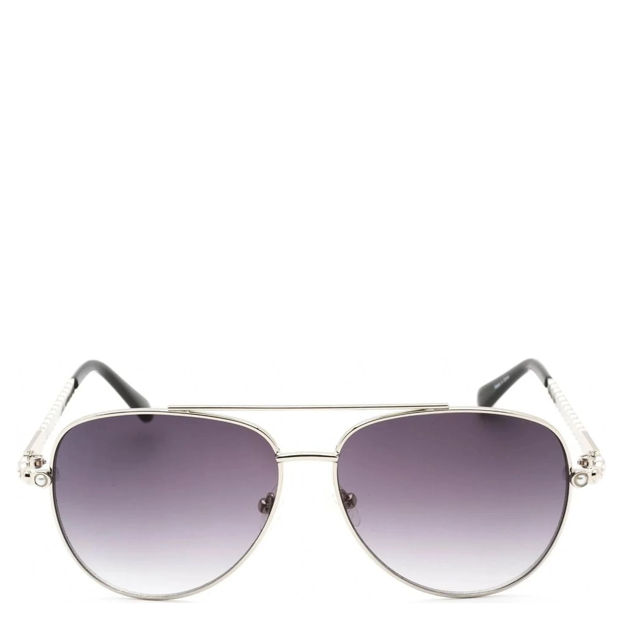 نظارات شمسية معدنية رمادية