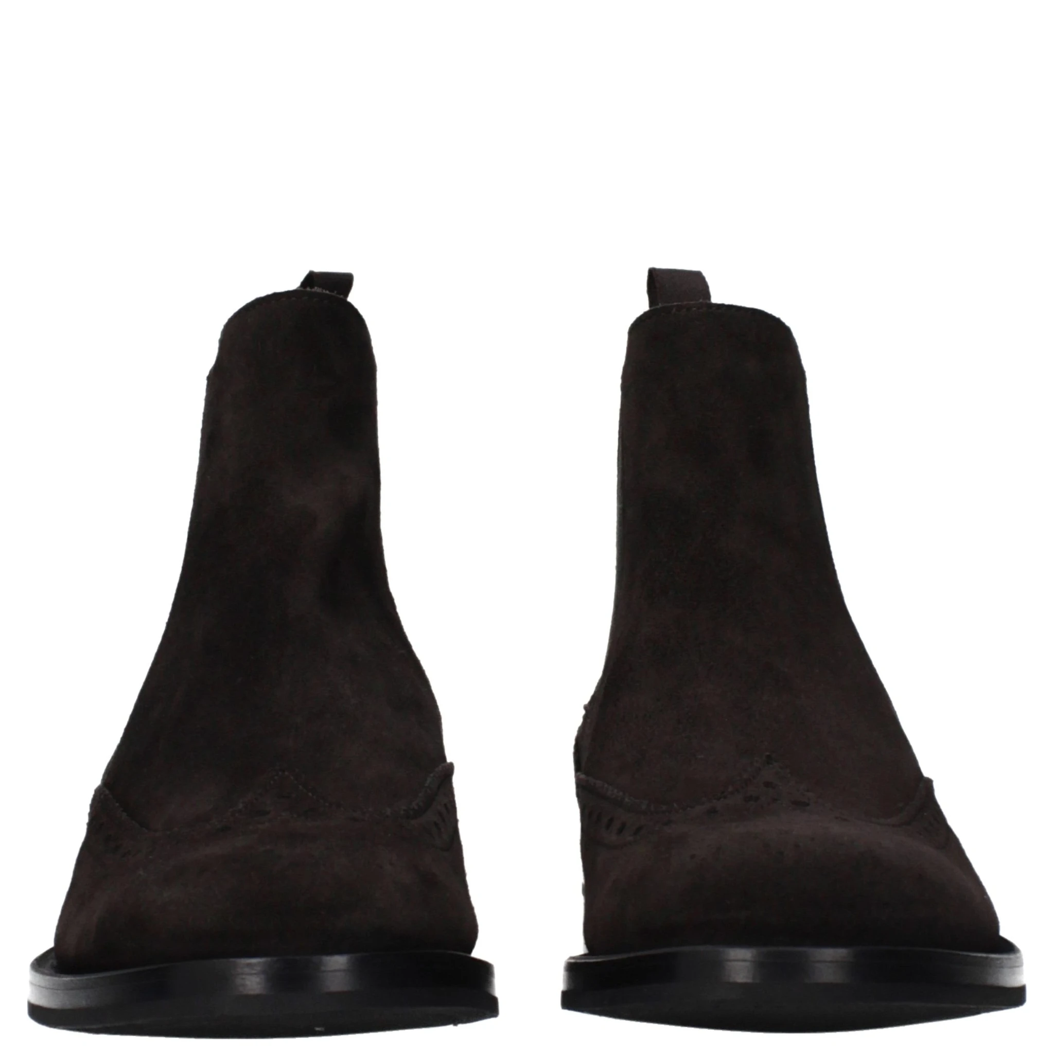 Brown Leather Ankle Boots