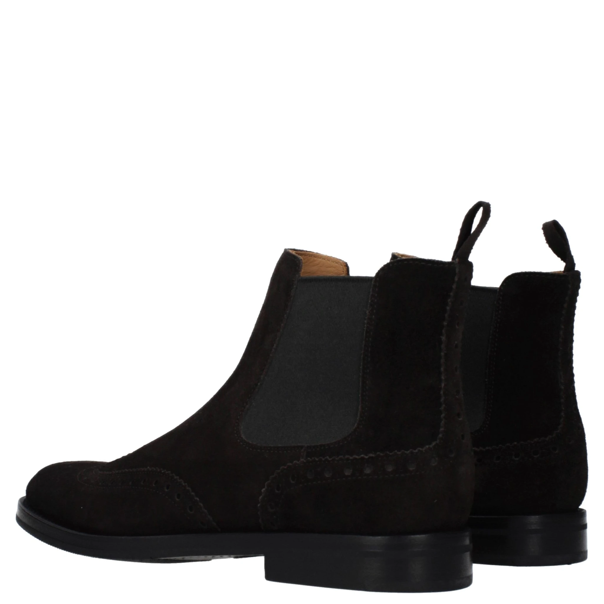 Brown Leather Ankle Boots