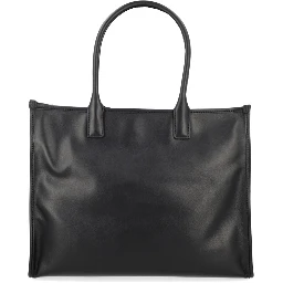 حقيبة تسوق مزينة بشعار