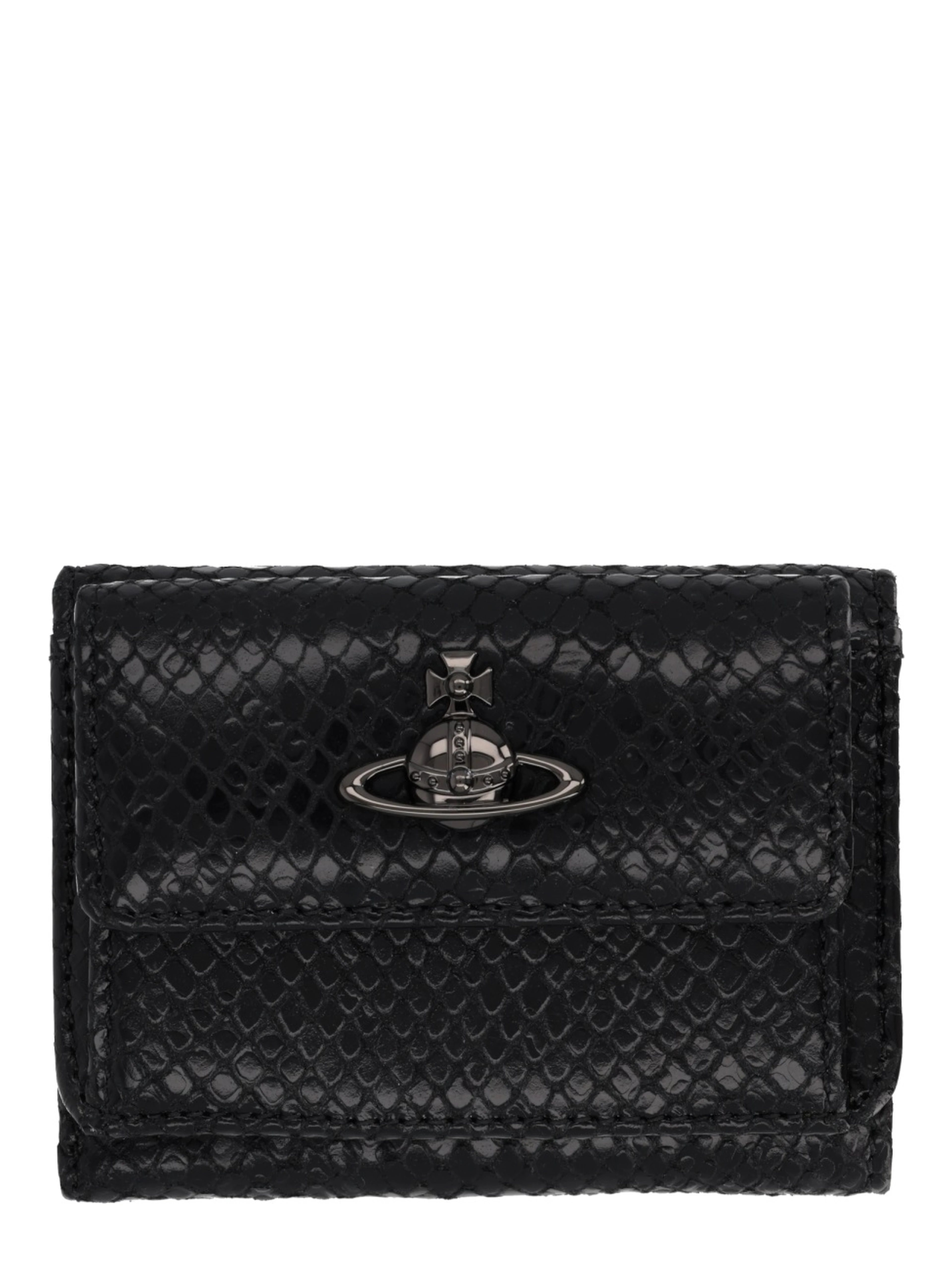 WALLET WITH "ORB" DETAIL