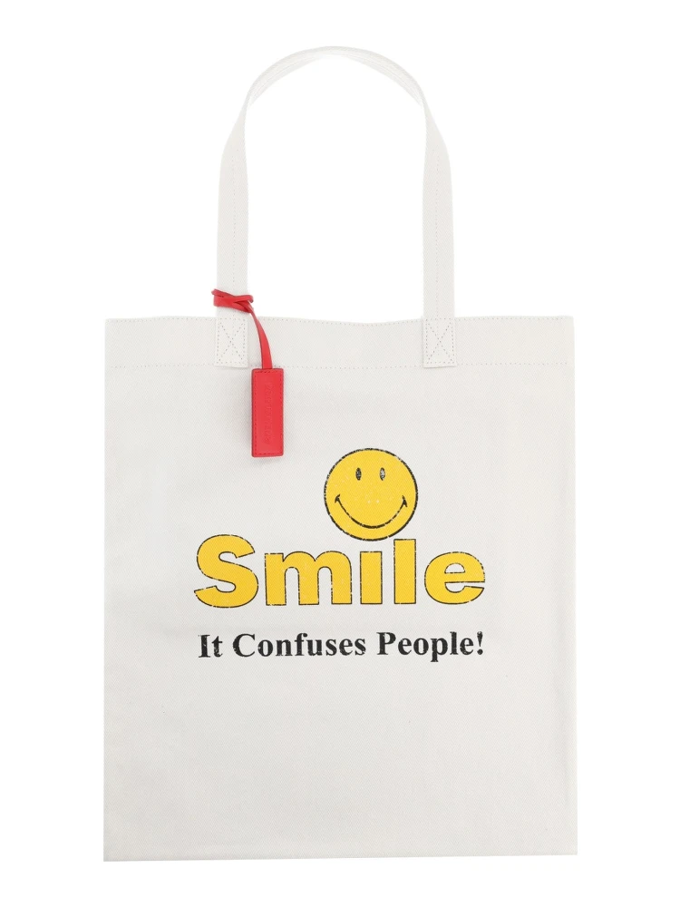 "SMILEY X D2" TOTE BAG