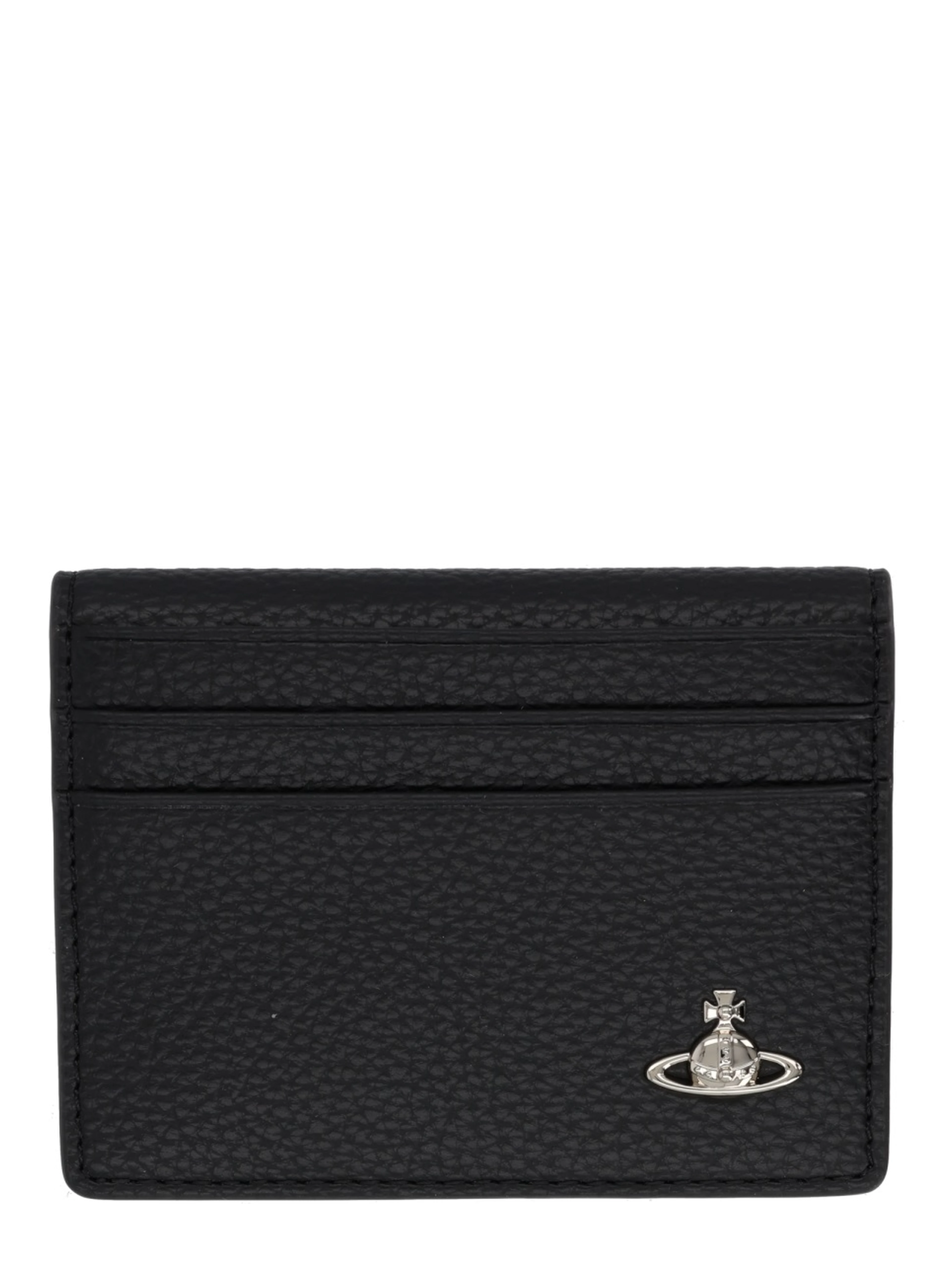CARD HOLDER WITH "ORB" DETAIL