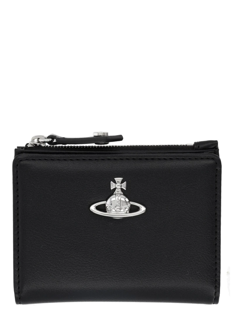 CARD HOLDER WITH "ORB" DETAIL