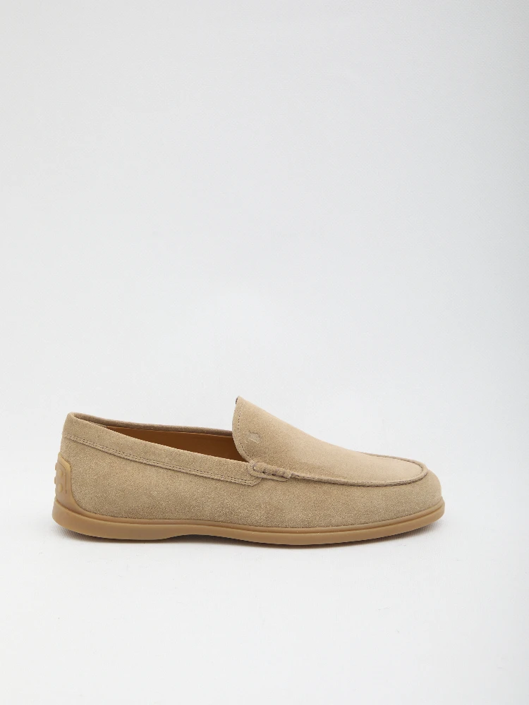 Suede Pantofola loafers