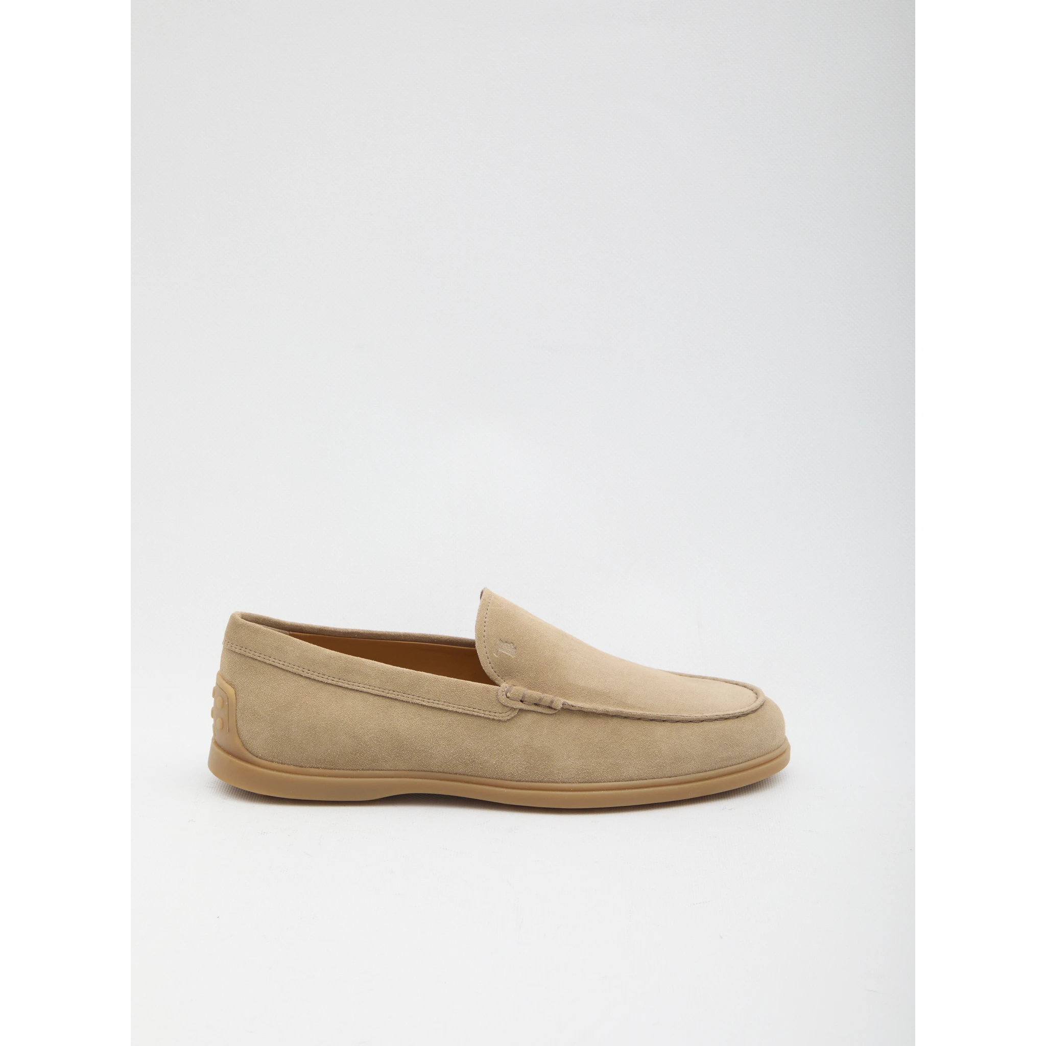 Suede Pantofola loafers