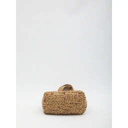 Raffia shopping bag small
