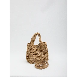 Raffia shopping bag small