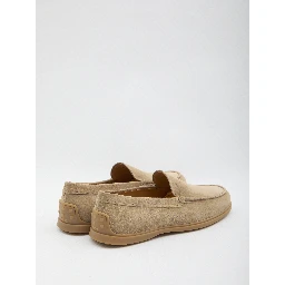 Suede Pantofola loafers