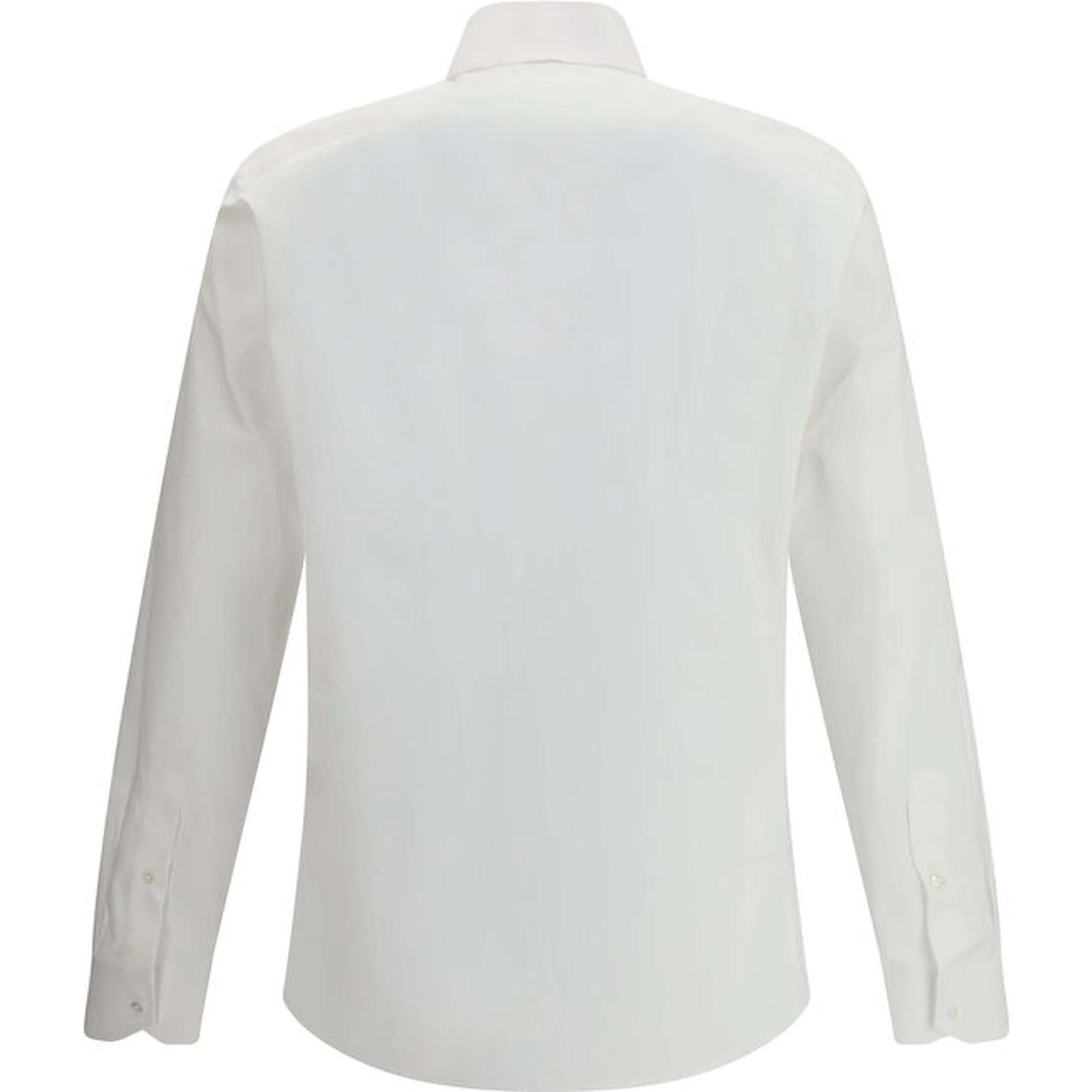 White Cotton Dress Shirt