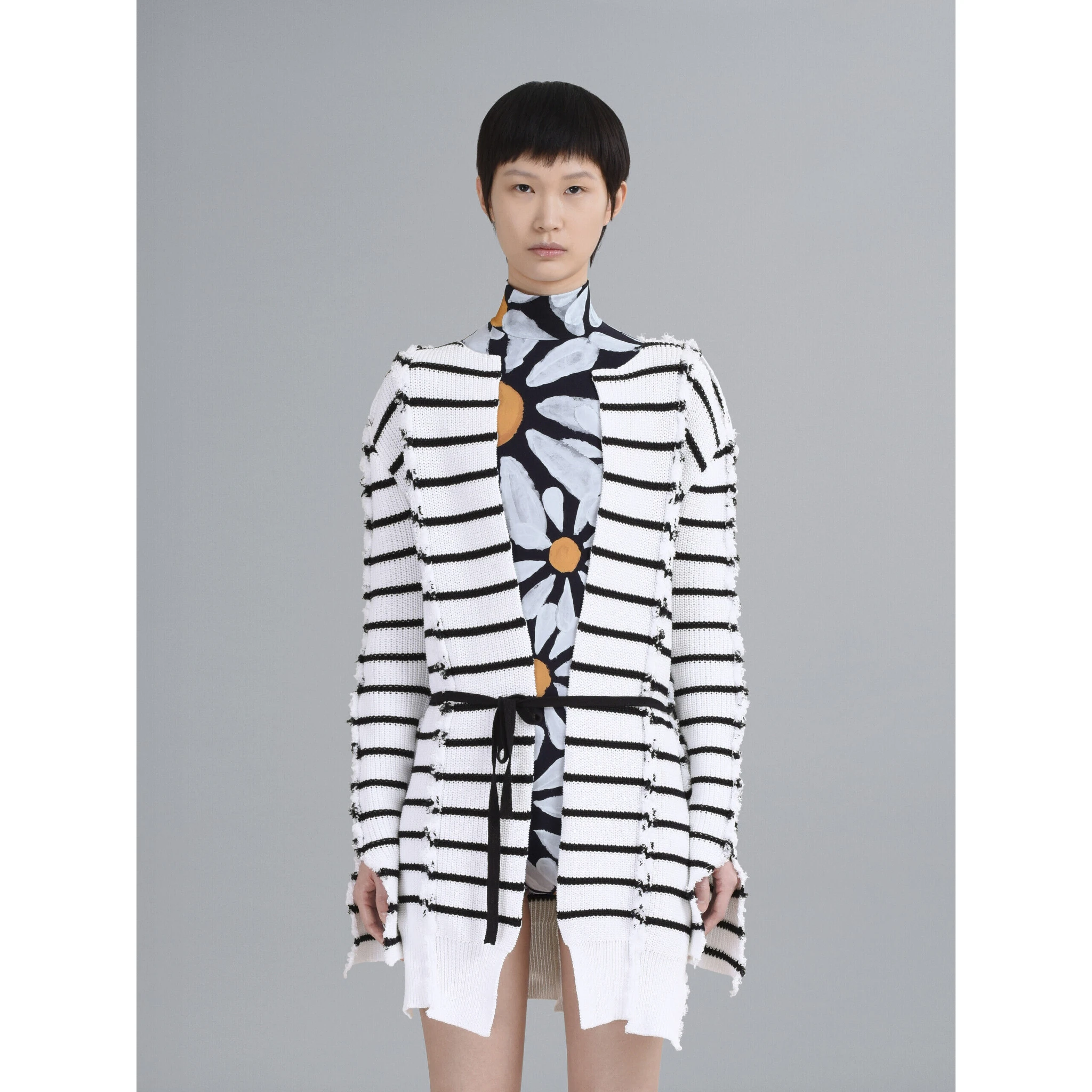 White Fibres Cardigan