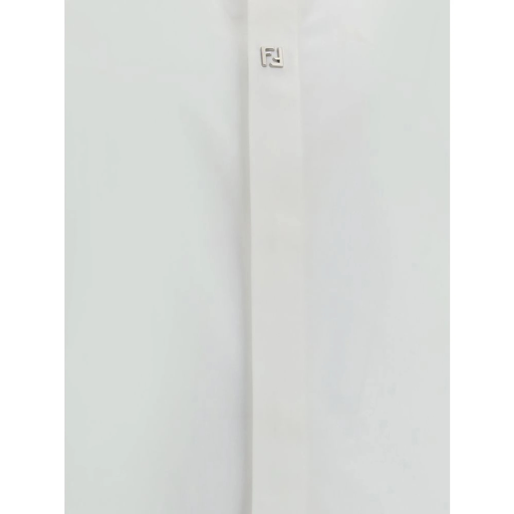 White Cotton Dress Shirt