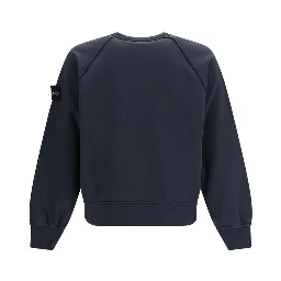 Blue Cotton Sweatshirt