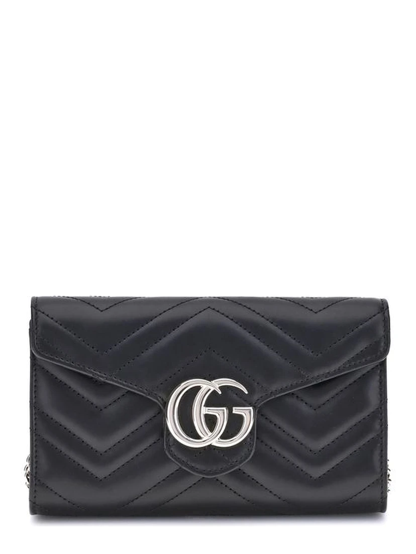 Black Calf Leather Bos Taurus Shoulder Bag