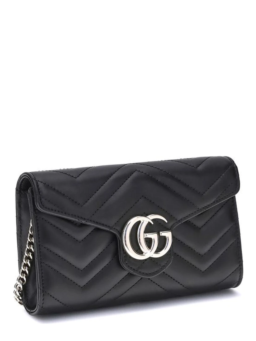 Black Calf Leather Bos Taurus Shoulder Bag