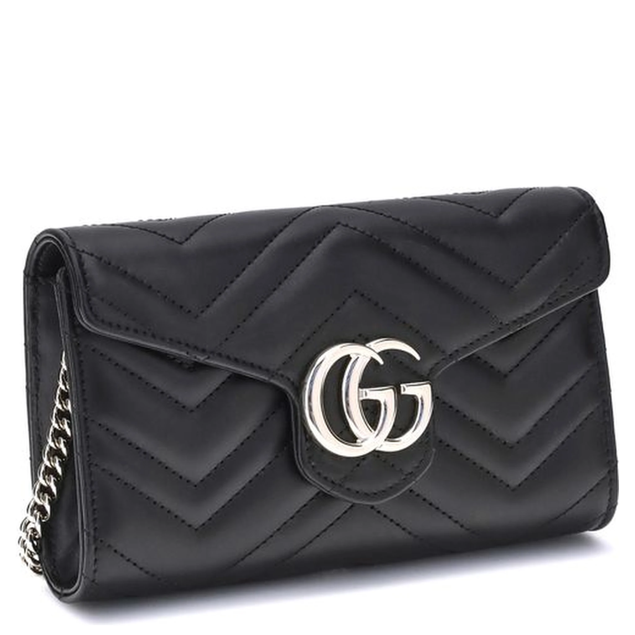 Black Calf Leather Bos Taurus Shoulder Bag