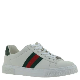 حذاء رياضي منخفض من جلد العجل الأبيض من بوس توروس