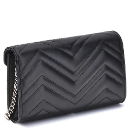 Black Calf Leather Bos Taurus Shoulder Bag