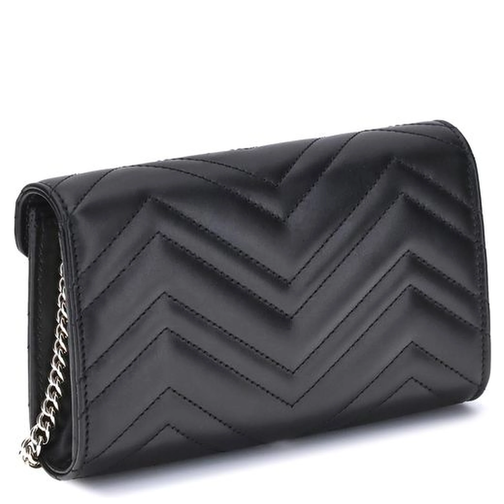 Black Calf Leather Bos Taurus Shoulder Bag