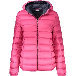 Pink Polyamide Women Jacket
