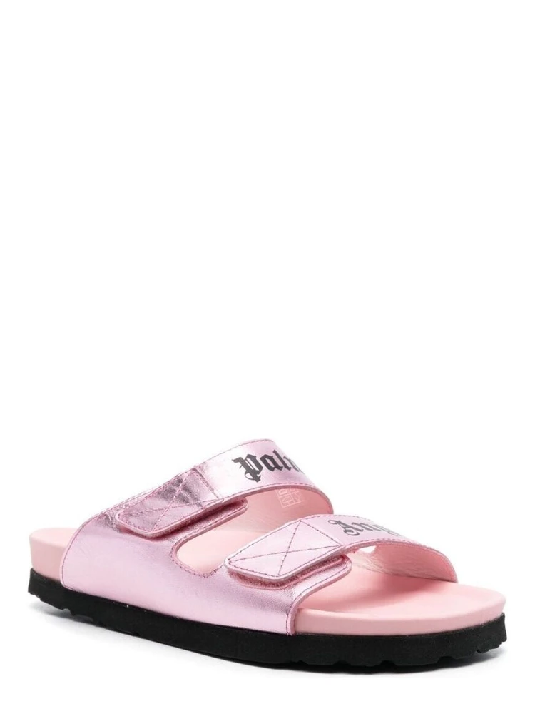 Multicolor Calfskin Strap-On Sandals alternative