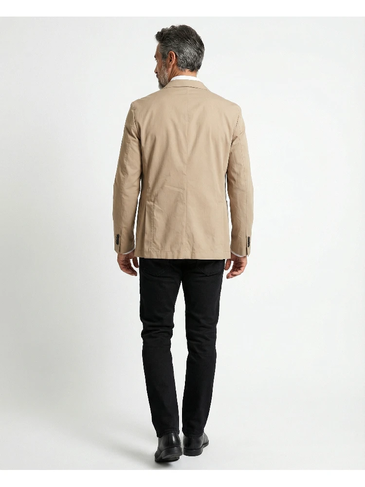 Beige Cotton Blazer alternative