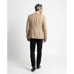 Beige Linen Blazer