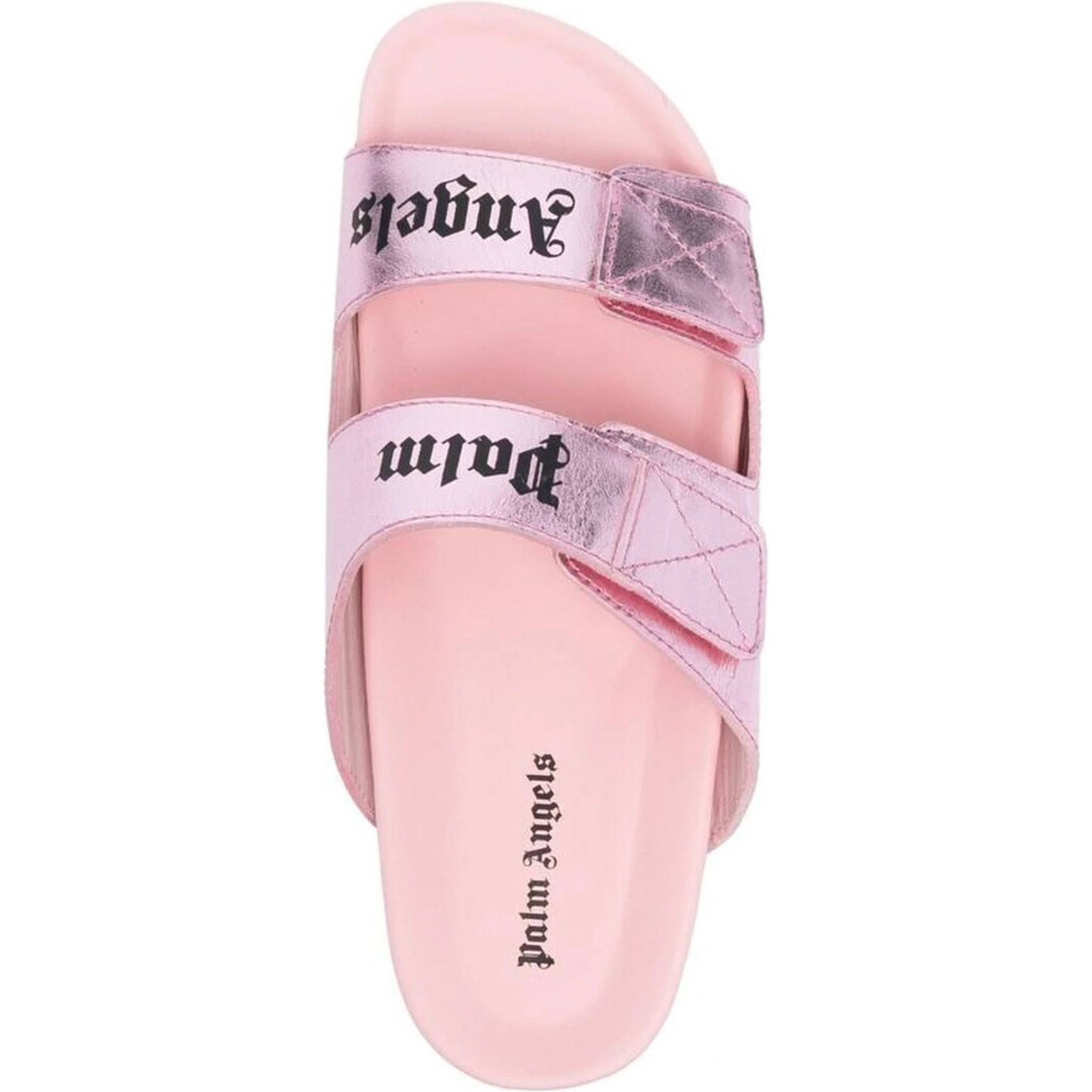 Multicolor Calfskin Strap-On Sandals