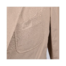 Beige Cotton Blazer