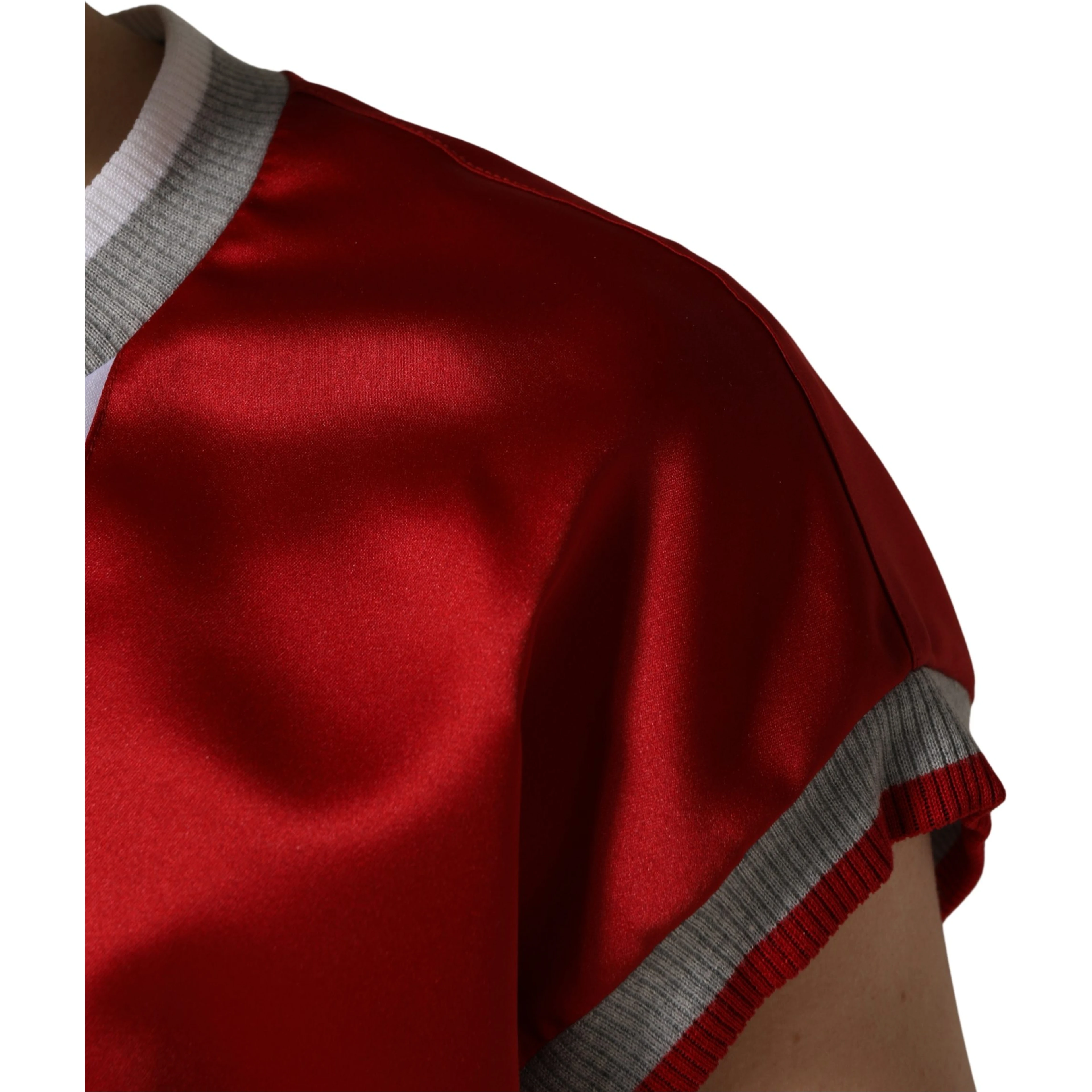Multicolor Italia DG Logo Satin Tank T-shirt